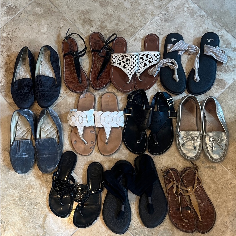 Lot of shoes size 6.5-7  11 Pairs